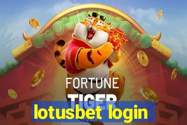 lotusbet login